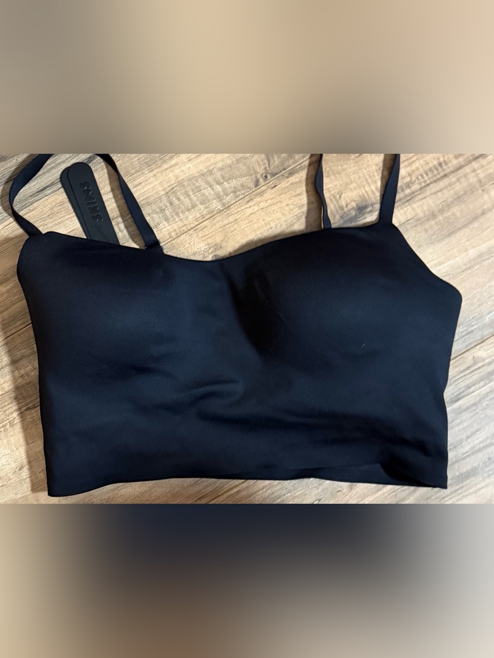 Skims Nike cami bra black S DD NWT